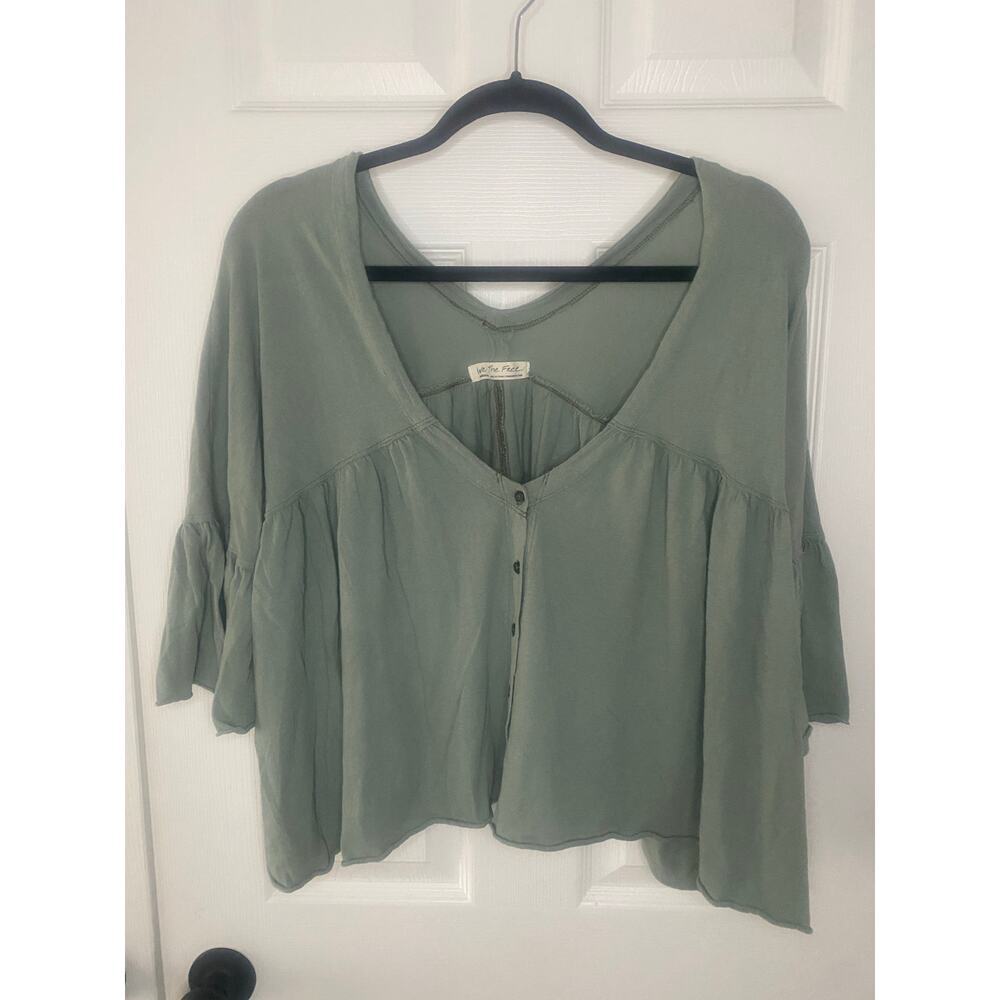 NWOT Free People Sweet Little Tee in‎ Miss Size Medium - Picture 3 of 7